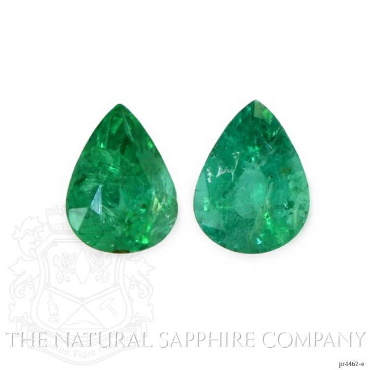 2.26 Ct.Tw. Emerald Pair from Zambia