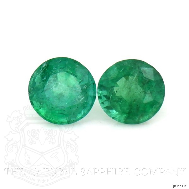 1.58 Ct.Tw. Emerald Pair from Zambia