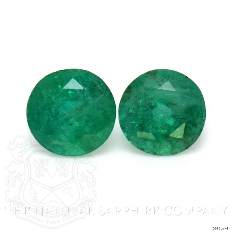 2.16 Ct.Tw. Emerald Pair from Zambia