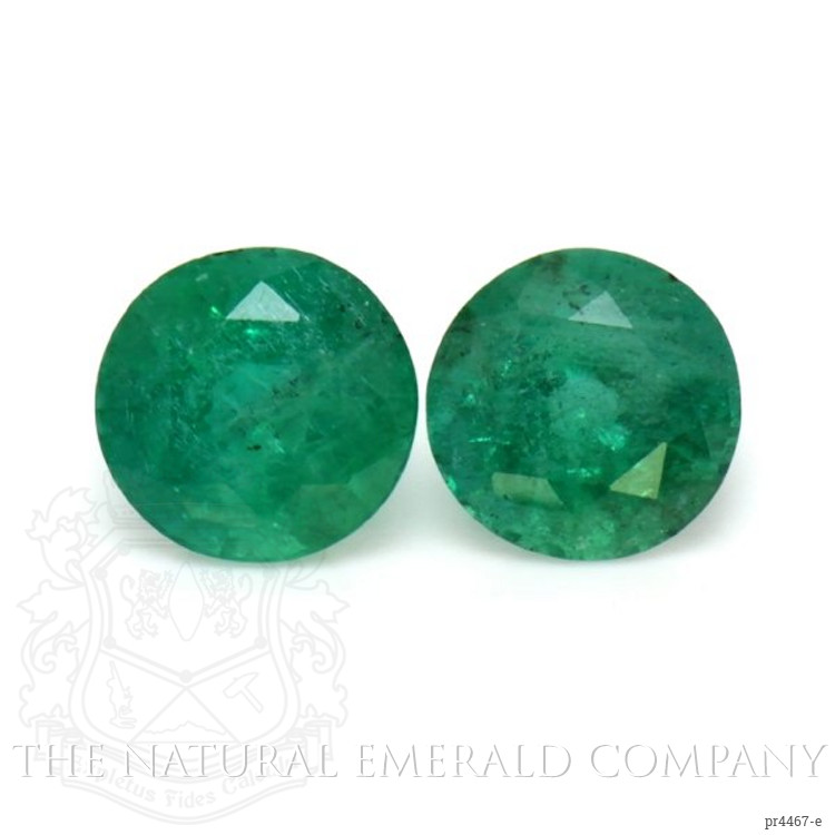 2.16 Ct.Tw. Emerald Pair from Zambia