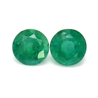 2.66 Ct.Tw.Total Carat Weight Emerald Pair from Zambia Video