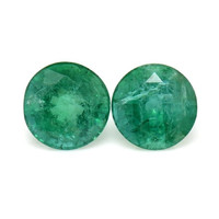 2.73 Ct.Tw.Total Carat Weight Emerald Pair from Zambia Video