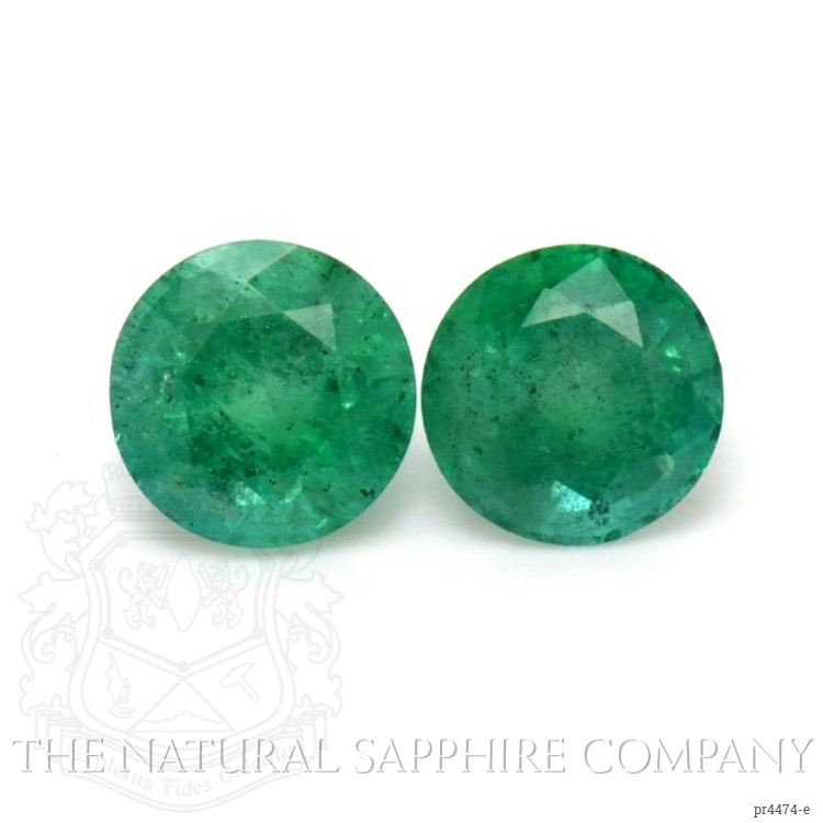 2.75 Ct.Tw. Emerald Pair from Zambia