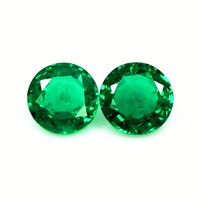 1.41 Ct.Tw.Total Carat Weight Emerald Pair from Zambia Video