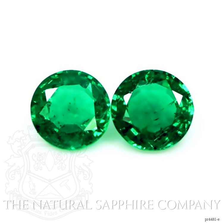 1.41 Ct.Tw. Emerald Pair from Zambia