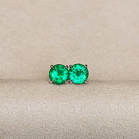 2.00 Ct.Tw.Total Carat Weight Emerald Pair from Zambia Life Style