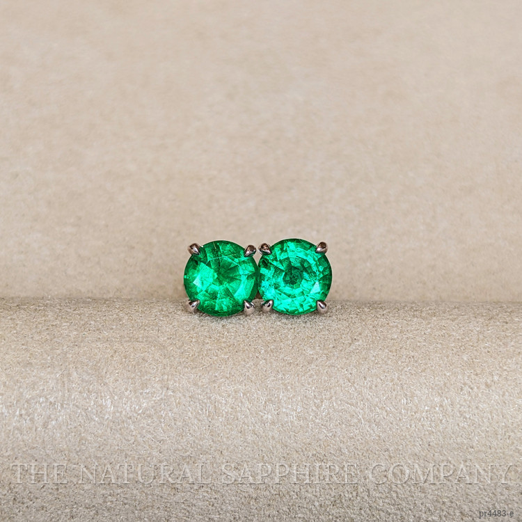 2.00 Ct.Tw. Emerald Pair from Zambia