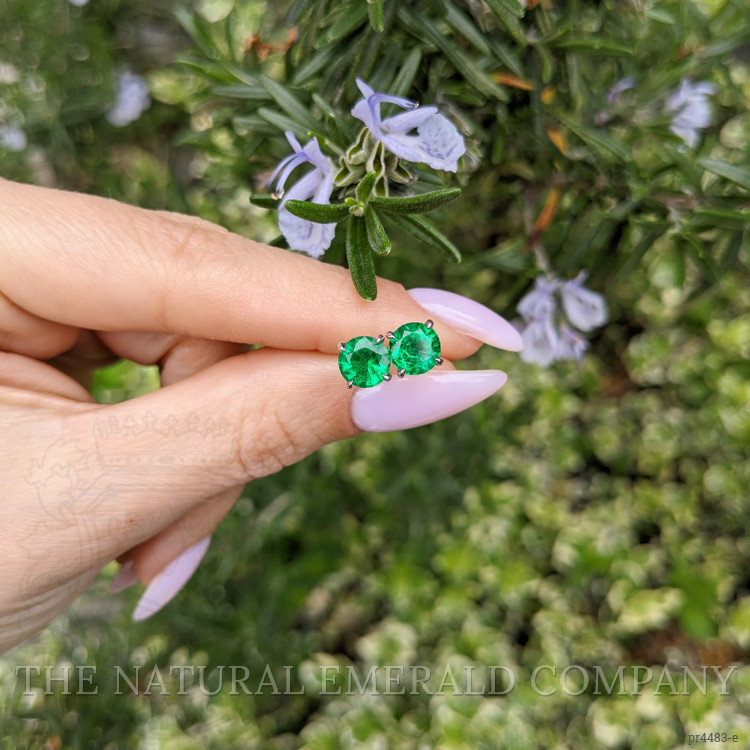 2.00 Ct.Tw. Emerald Pair from Zambia