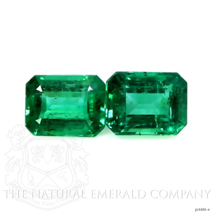 4.52 Ct.Tw. Emerald Pair from Zambia