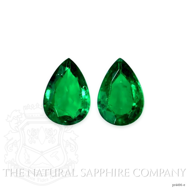 Studs Emerald Earring <span>3.50</span>&nbsp;<span class="tooltip-light">Ct.Tw.<span class="tooltiptext">Total Carat Weight</span></span>, 18K Yellow Gold