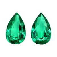 9.02 Ct.Tw.Total Carat Weight Emerald Pair from Colombia Video