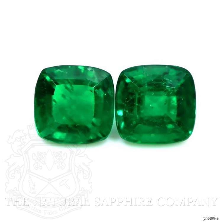 6.62 Ct.Tw. Emerald Pair from Zambia