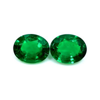 5.70 Ct.Tw.Total Carat Weight Emerald Pair from Zambia Video