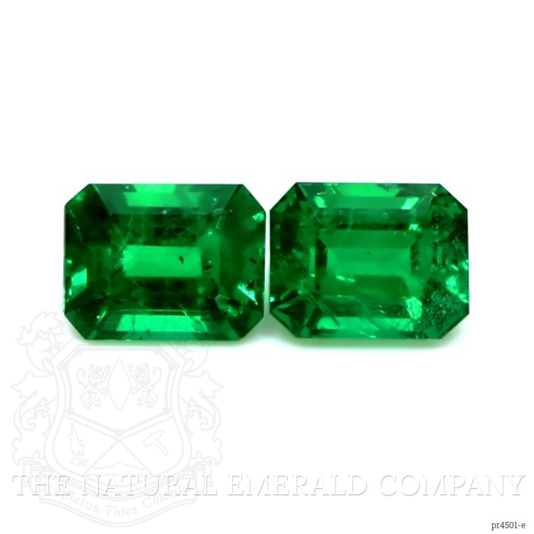 6.28 Ct.Tw. Emerald Pair from Zambia