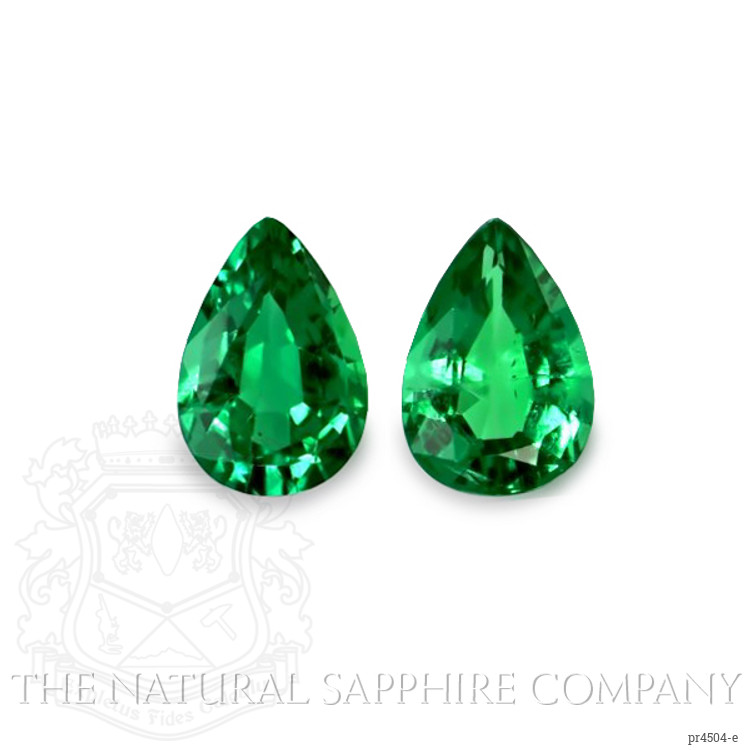 3.02 Ct.Tw. Emerald Pair from Zambia