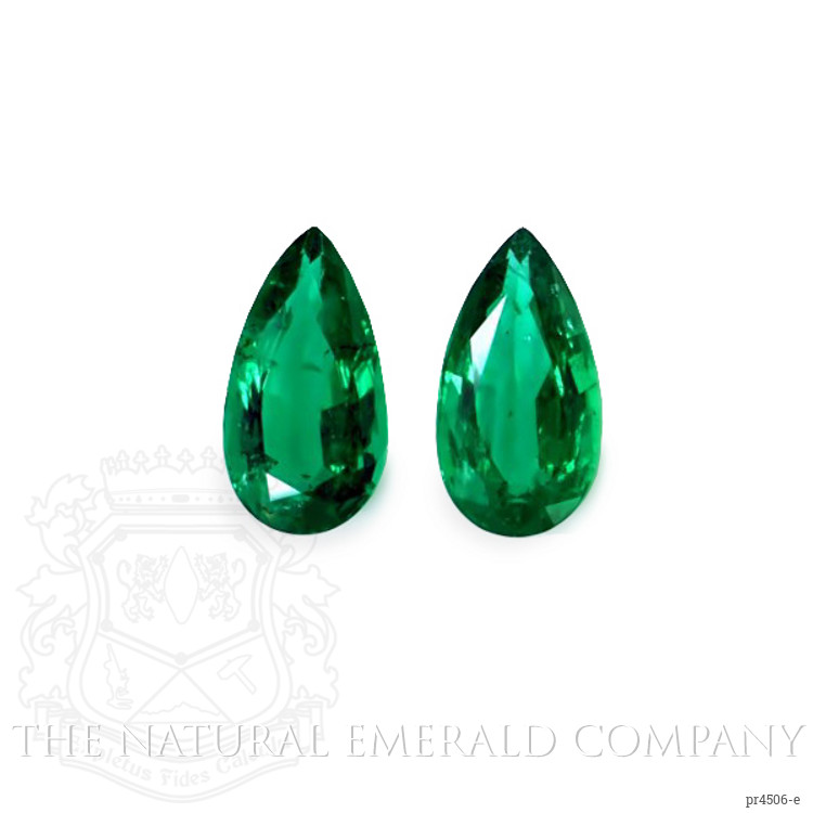 9.50 Ct.Tw. Emerald Pair from Zambia