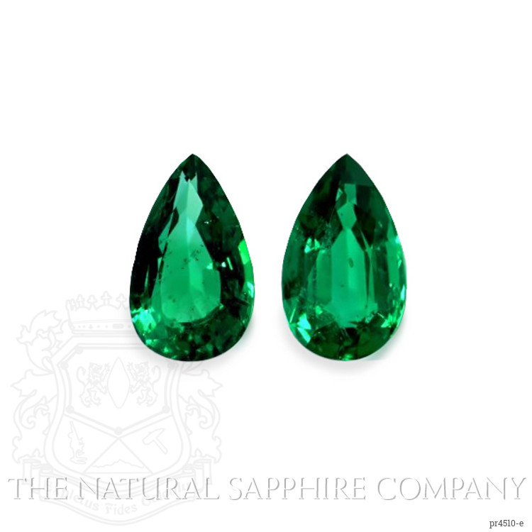 8.63 Ct.Tw. Emerald Pair from Zambia
