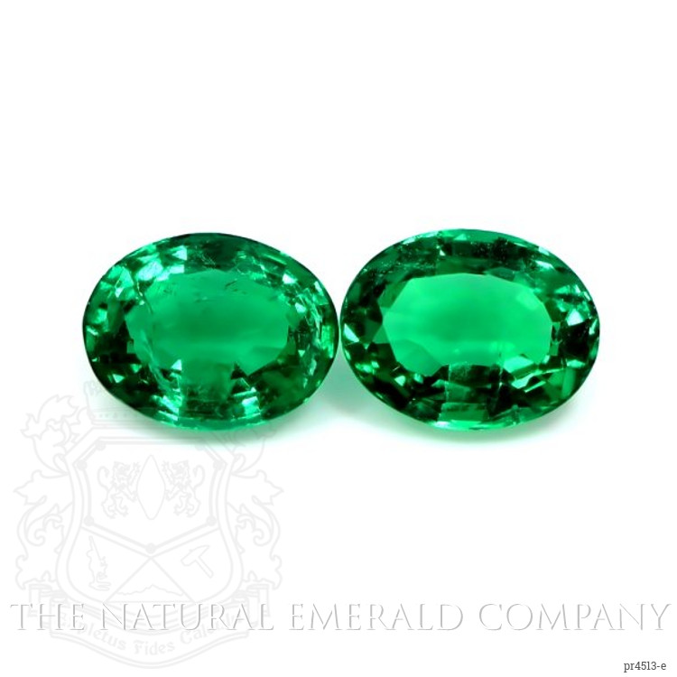 3.32 Ct.Tw. Emerald Pair from Zambia
