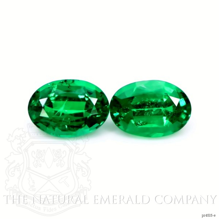 2.22 Ct.Tw. Emerald Pair from Zambia