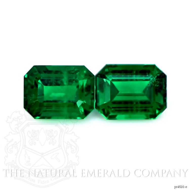 4.73 Ct.Tw. Emerald Pair from Zambia