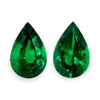 5.46 Ct.Tw.Total Carat Weight Emerald Pair from Zambia Video