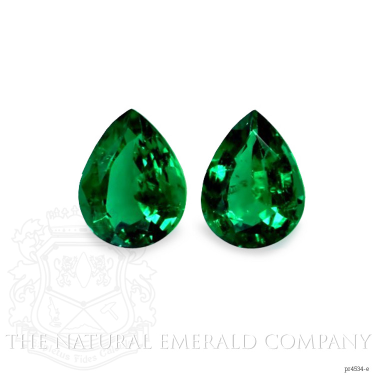 2.96 Ct.Tw. Emerald Pair from Zambia