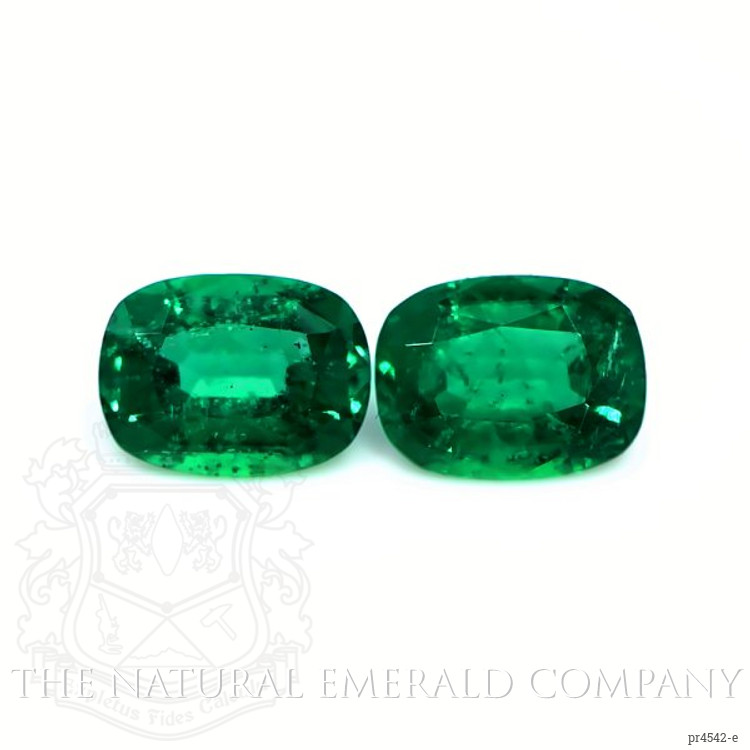 3.40 Ct.Tw. Emerald Pair from Zambia