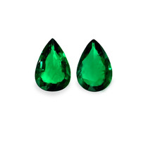2.53 Ct.Tw.Total Carat Weight Emerald Pair from Zambia Video