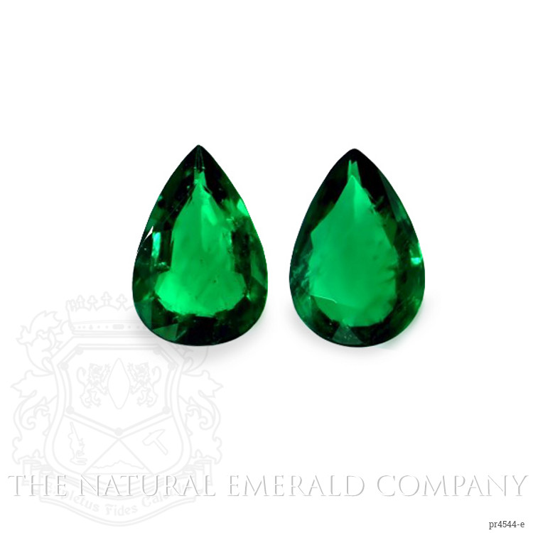 2.53 Ct.Tw. Emerald Pair from Zambia