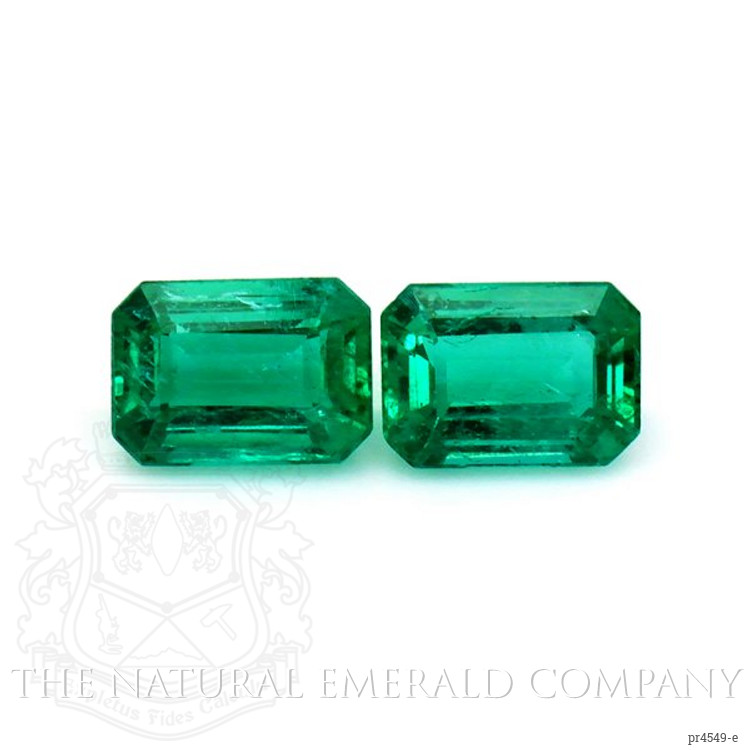 2.05 Ct.Tw. Emerald Pair from Zambia