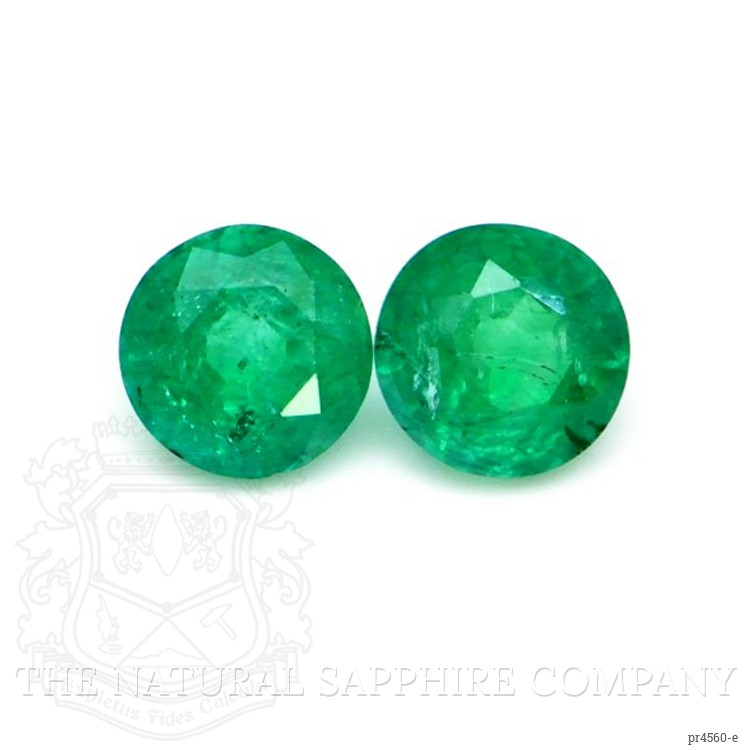 1.60 Ct.Tw. Emerald Pair from Zambia