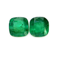 1.51 Ct.Tw.Total Carat Weight Emerald Pair from Brazil Video