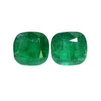 1.61 Ct.Tw.Total Carat Weight Emerald Pair from Brazil Video