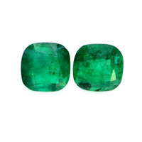 1.43 Ct.Tw.Total Carat Weight Emerald Pair from Brazil Video