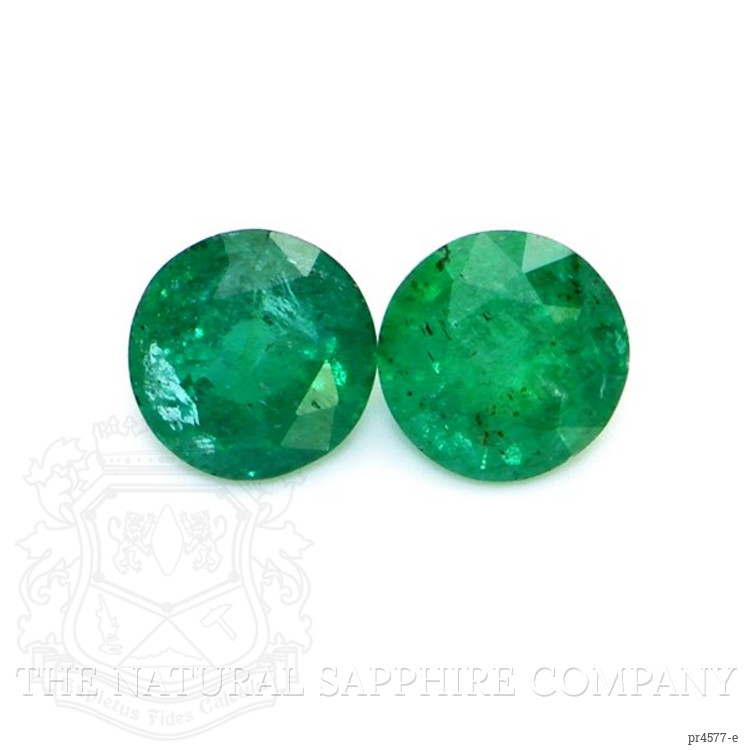 1.78 Ct.Tw. Emerald Pair from Zambia