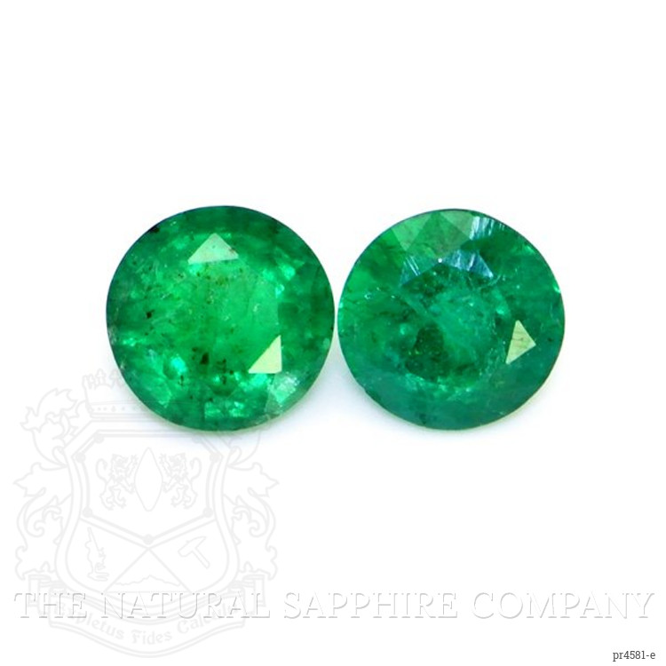 1.67 Ct.Tw. Emerald Pair from Zambia