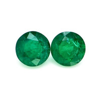 1.82 Ct.Tw.Total Carat Weight Emerald Pair from Zambia Video