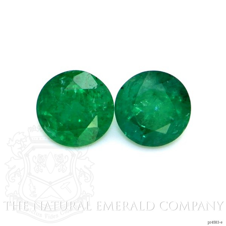 1.60 Ct.Tw. Emerald Pair from Zambia