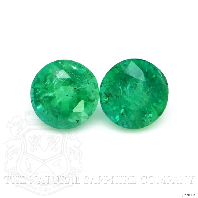 1.57 Ct.Tw. Emerald Pair from Zambia