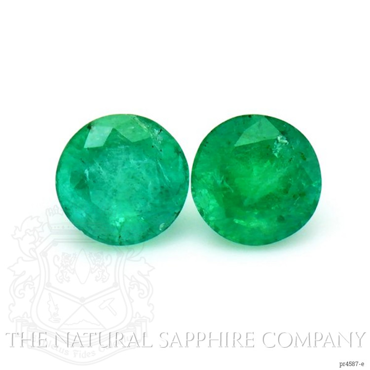 1.73 Ct.Tw. Emerald Pair from Zambia