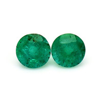 1.47 Ct.Tw.Total Carat Weight Emerald Pair from Zambia Video