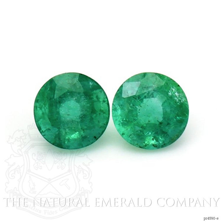 1.66 Ct.Tw. Emerald Pair from Zambia