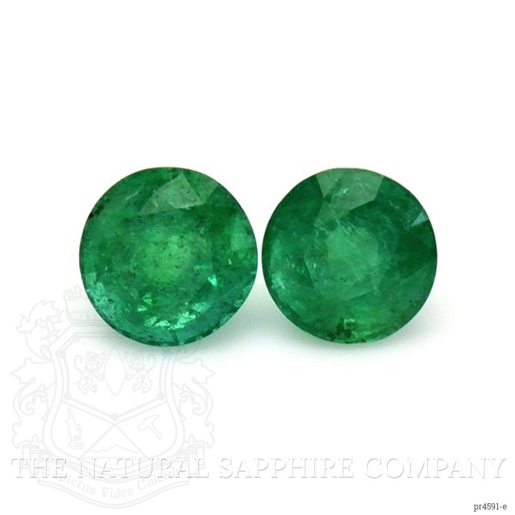 1.65 Ct.Tw. Emerald Pair from Zambia