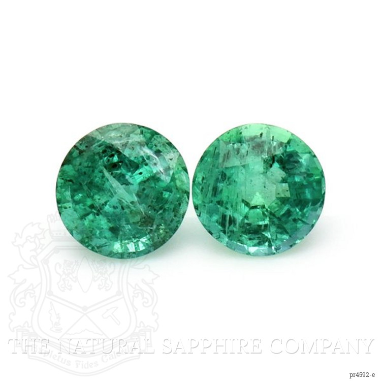 1.50 Ct.Tw. Emerald Pair from Zambia