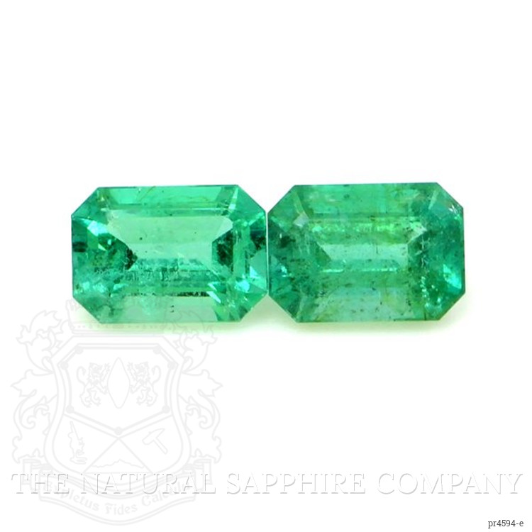 1.69 Ct.Tw. Emerald Pair from Zambia
