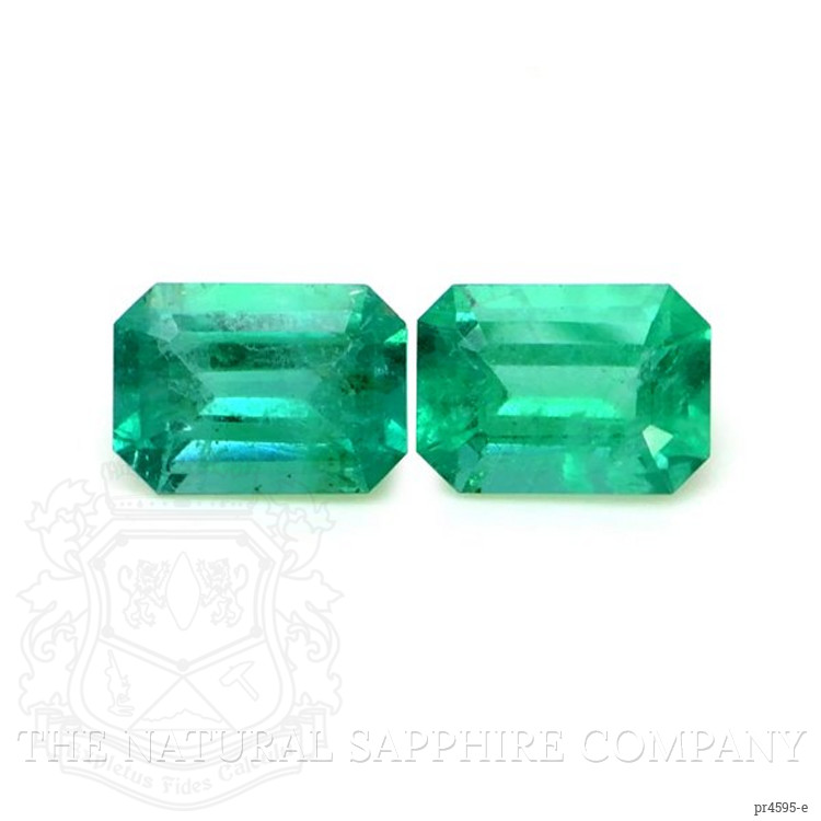 1.57 Ct.Tw. Emerald Pair from Zambia