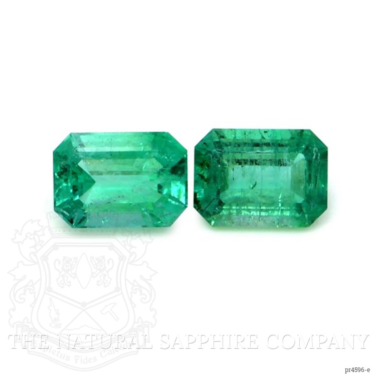 1.65 Ct.Tw. Emerald Pair from Zambia