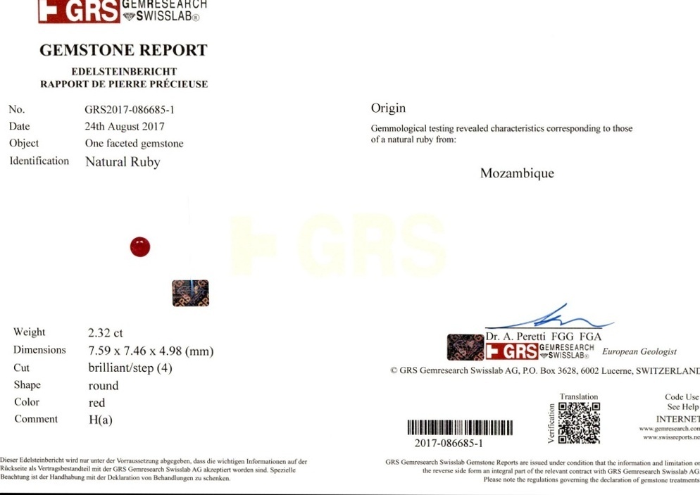 4.53 Ct.Tw. Ruby Pair from Burma (Myanmar)