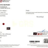 4.53 Ct.Tw.Total Carat Weight Ruby Pair from Burma (Myanmar) Scan Report