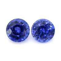 3.30&nbsp;Ct.Tw.Total Carat Weight Blue Sapphire Pair from Ceylon (Sri Lanka) Video